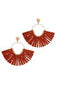 Suede Tassel Earring