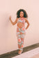 Fierce and Fabulous Halter Jump Suit