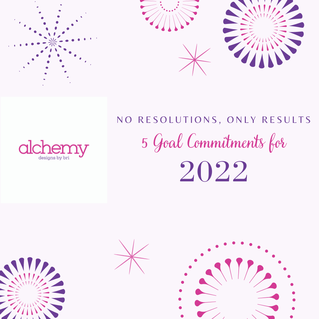 No Resolutions, Only Results:  5 Goal Commitments for 2022