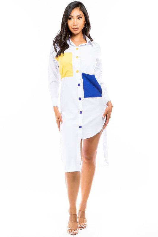 TOP CHIC SHIRT DRESS