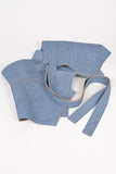 Denim Skirt Wrap Around Tie Belt