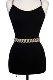 RHINESTONE CHAIN LINK BELT